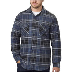 Freedom Foundry Dry Goods Men's Shirt Jacket L Long Sleeve Fleece Lined